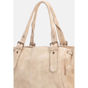 Borsa a mano da donna Made in Italy - Modello Celeste Plus - 100% pelle - 20.0 x 28.5 x 41.0 cm