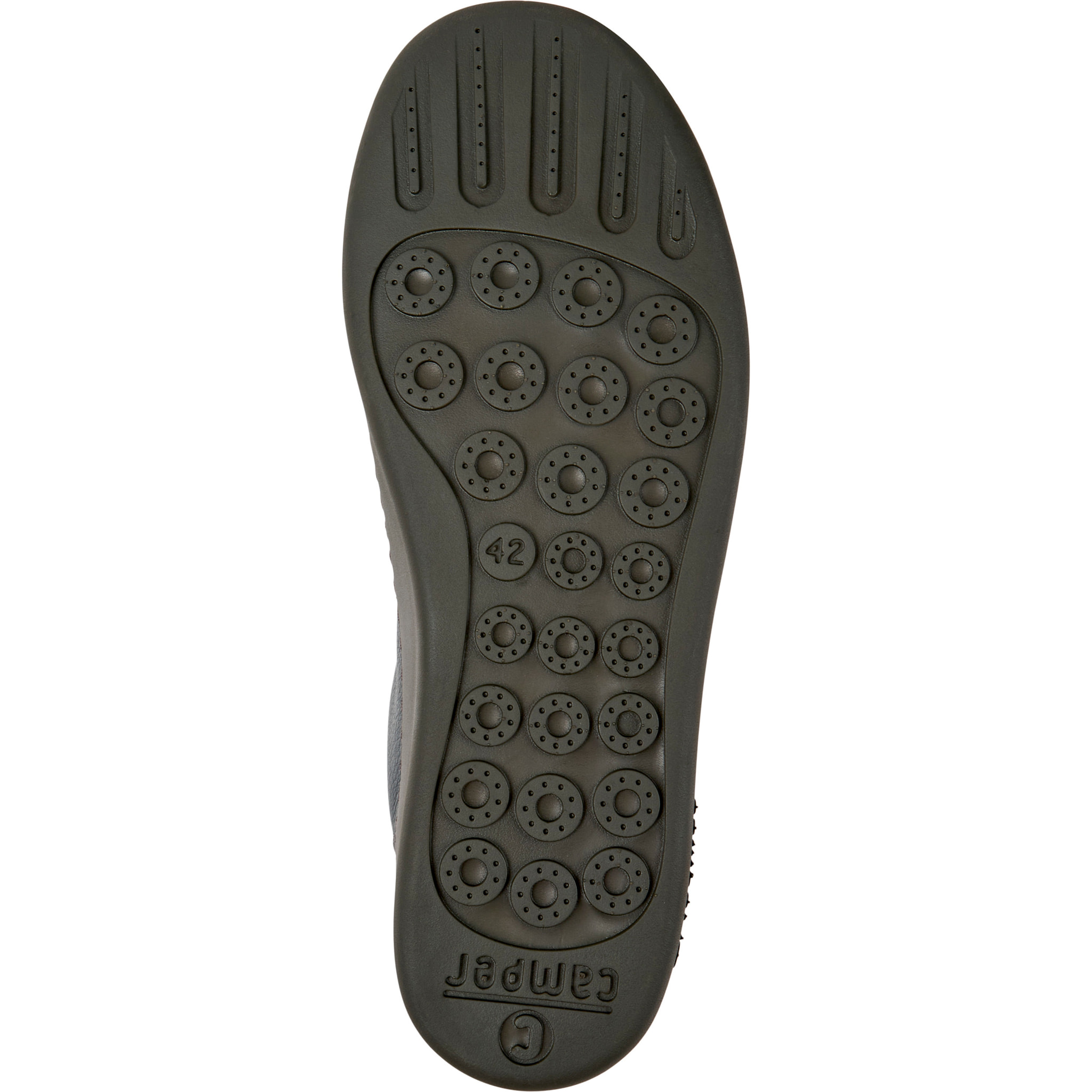 Sneakers - CAMPER Peu Touring - Grigio - Pelle liscia