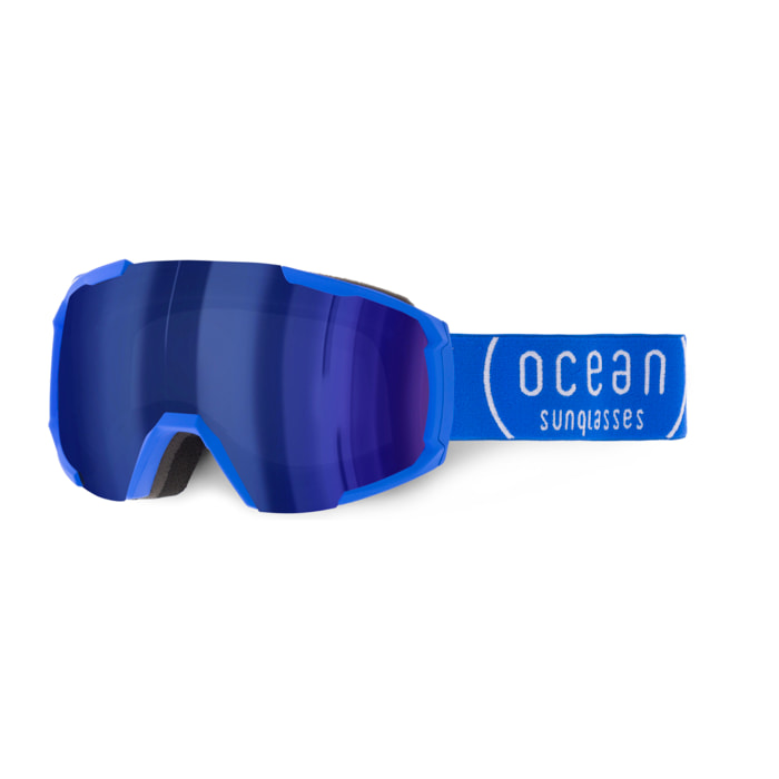 Gafas de esquí OCEAN KALNAS - Azul / Revo azul