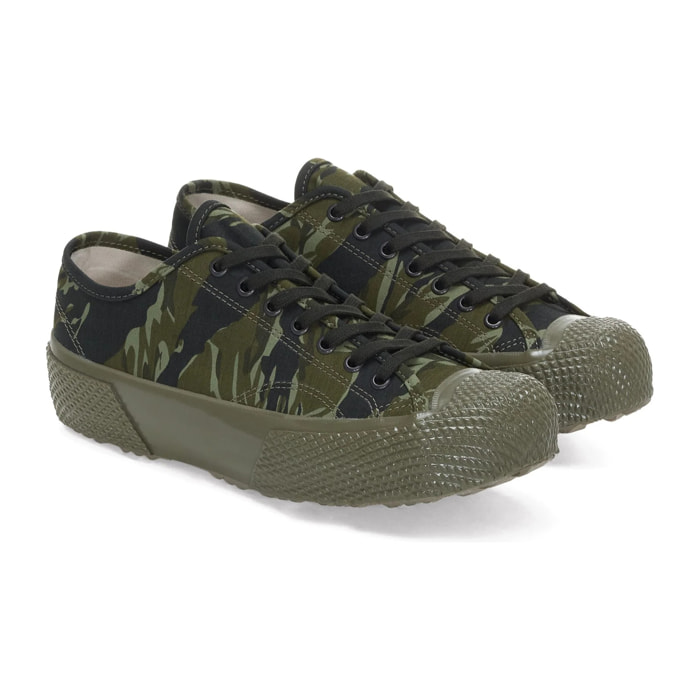 Sneakers Superga Uomo Verde 2434 TIGER CAMO