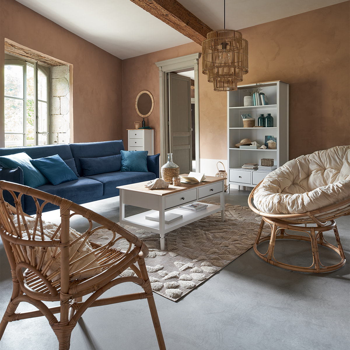 Table basse "Solen" - blanc