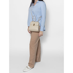 Borsa a mano da donna In Vera pelle Made in Italy 20x18x10 cm