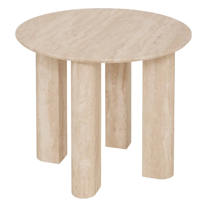 Table d'appoint Anaya beige 50,5x50,5cm