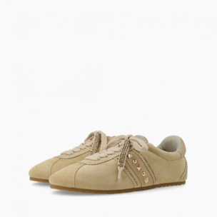 ZAPATILLAS DEPORTIVAS BEIGE A-DUERO
