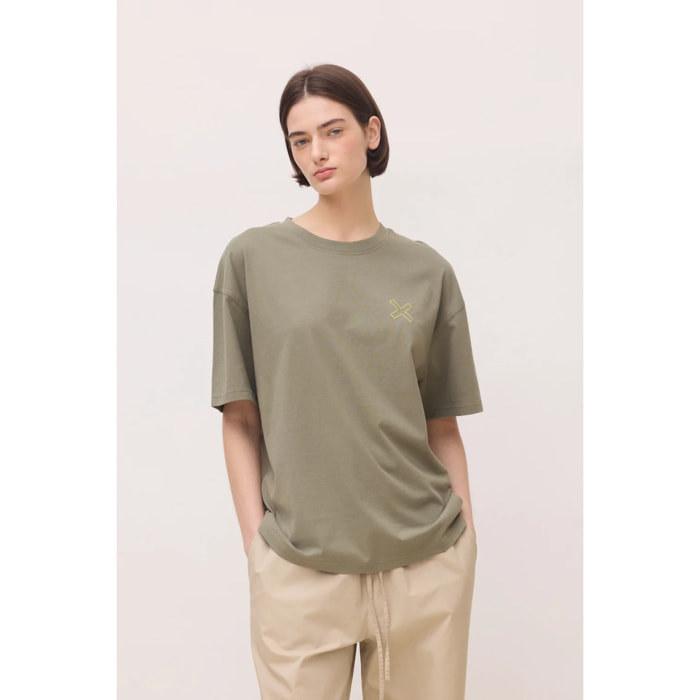 PANTALÓN STRAIGHT MUJER POPLIN CAMEL