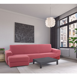 Funda para Chaise Longue izquierdo (visto de frente) brazo largo SÚPER ELÁSTICA modelo HELENA