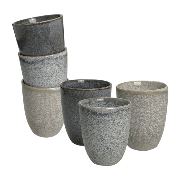 Lot de 6 tasses, ZAO