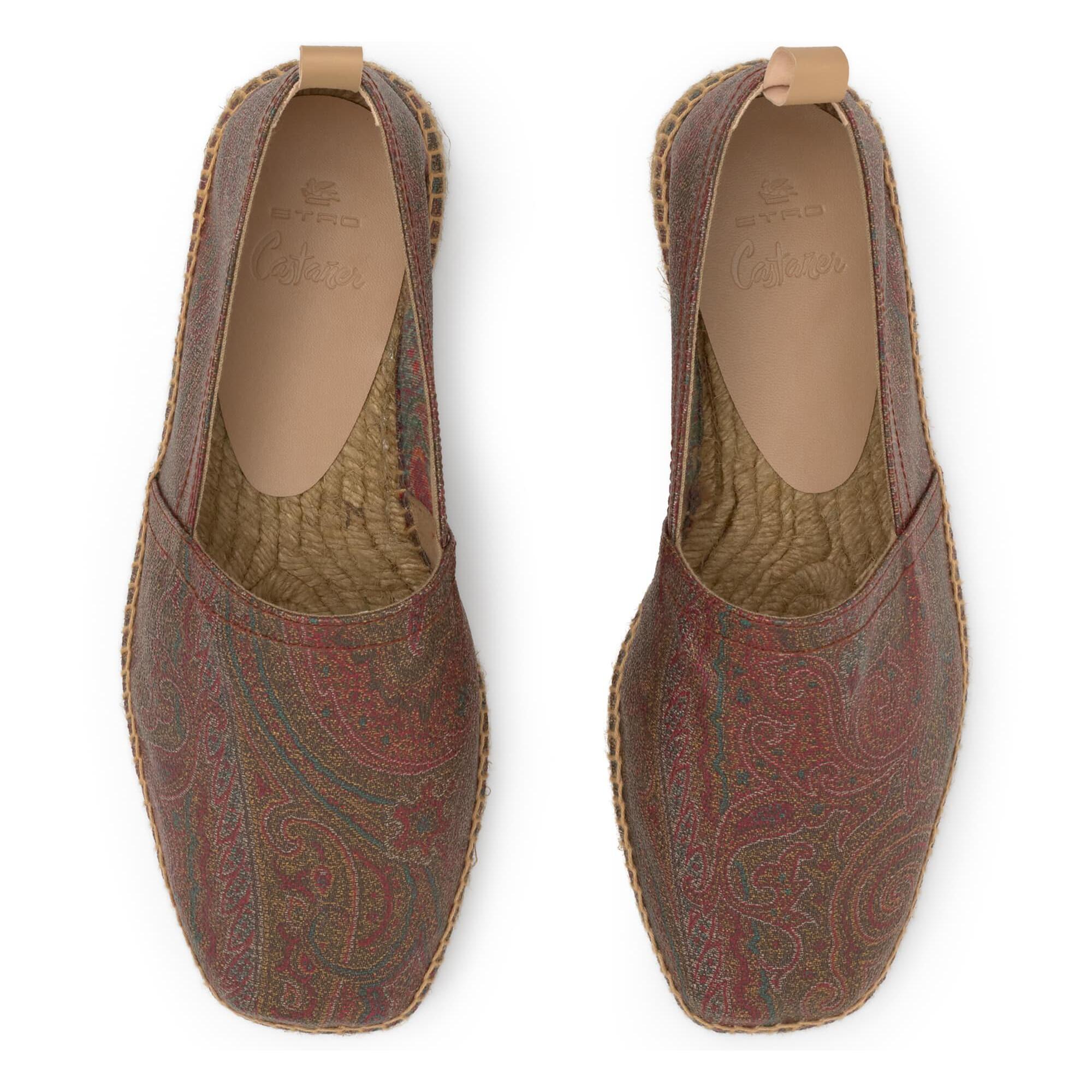 Alpargata plana Pablo en el icónico tejido jacquard by ETRO