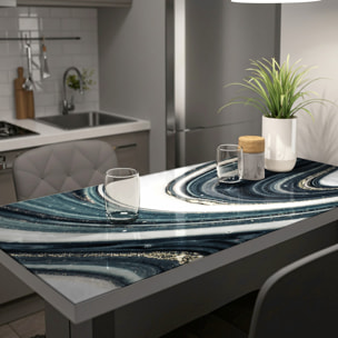Rouleau revêtement adhésif imperméable - Sticker lavable plan de travail - ÉPOXY BALI