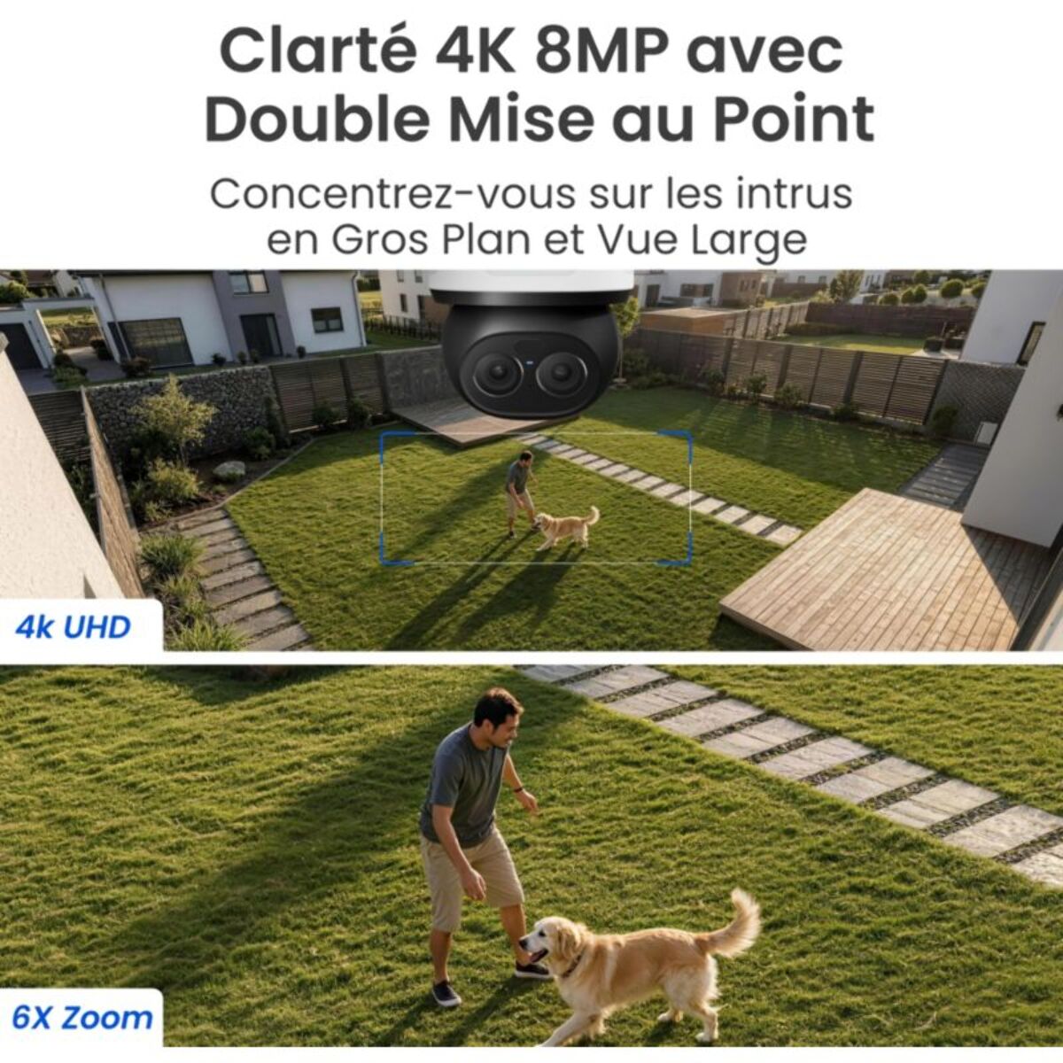 Caméra de surveillance REOLINK floodlight F850W