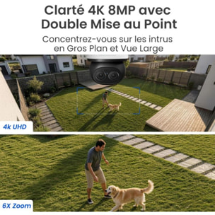 Caméra de surveillance REOLINK floodlight F850W