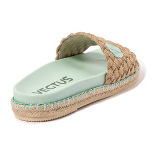 Chanclas para Mujer - VEGTUS Dingo Green Green Cactus