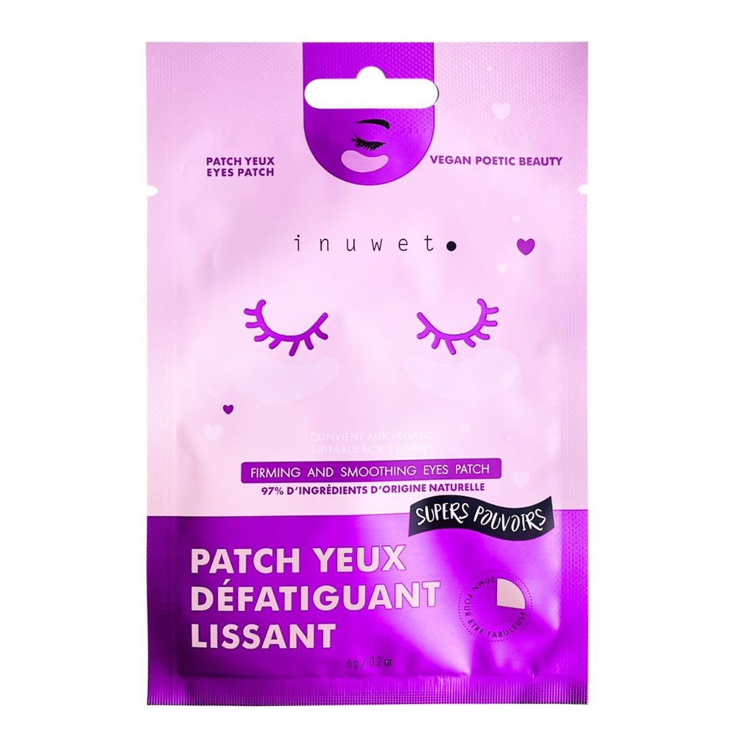 Supers Pouvoirs - Patch Yeux Défatiguant Lissant 6g
