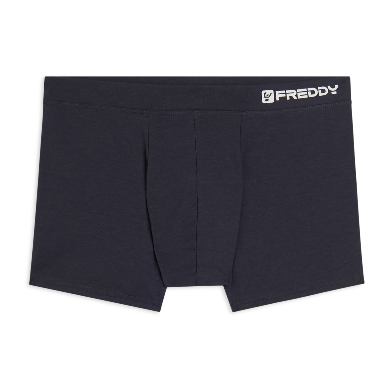 Boxer Uomo Aderenti con Gamba Corta e Logo FREDDY