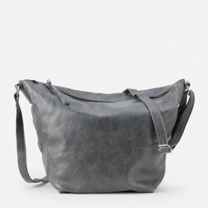 Bandolera BIBA Utah Cream Out de piel