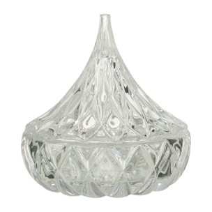 J-Line pot de conservation Pointe - verre - transparent