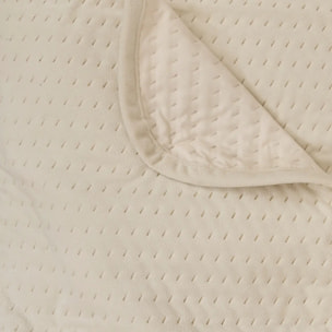 Dessus de lit Lilou ivoire 260x240cm