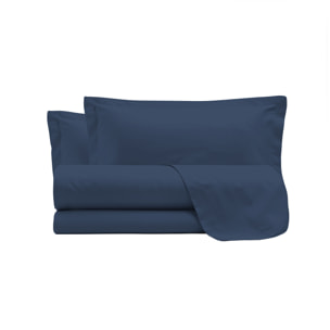 COMPLETO LETTO RASO CLOE, 100% Raso di Cotone, Made in Italy - AVIO