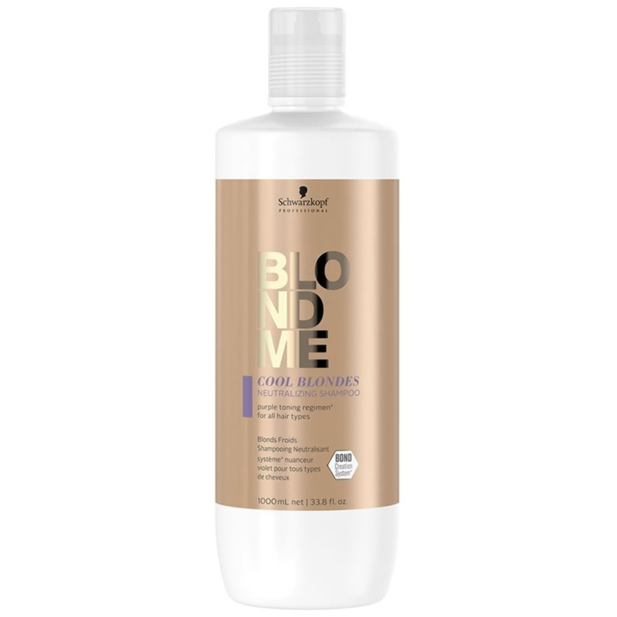 SCHWARZKOPF BlondMe Cool Blondes Neutralizing Shampoo 1000ml