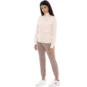 Tuta invernale donna con collo alto e zip linea Chic Tones