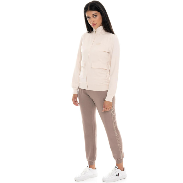 Tuta invernale donna con collo alto e zip linea Chic Tones