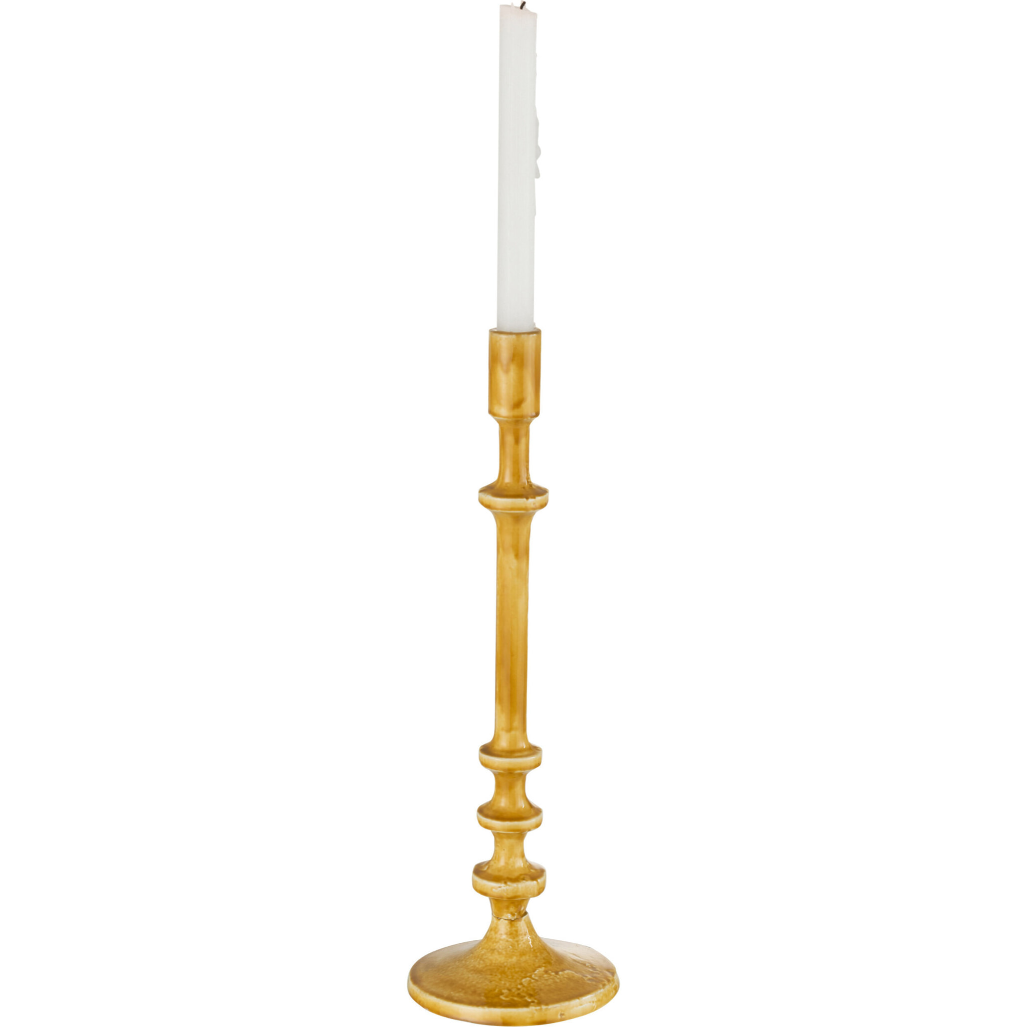 J-Line chandelier Classique - aluminium - ocre - large