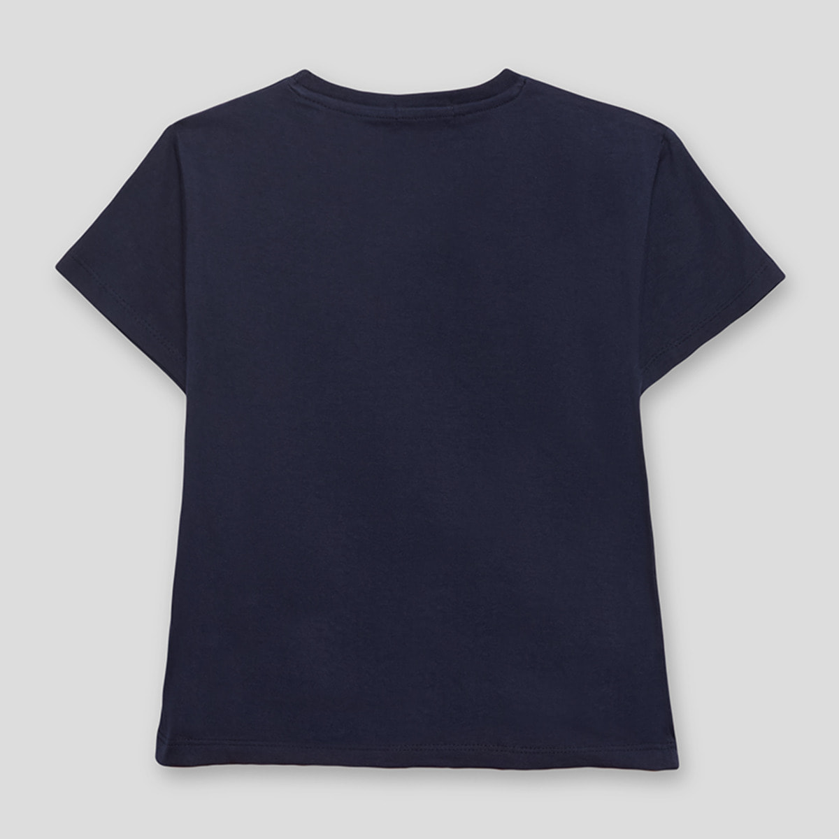 Camiseta para Niño de Algodón con Estampado 'Cinema Menu', Color Azul Marino, Estilo Casual y Divertido | Color: Marino | Street Monkey