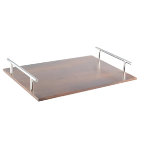 Plateau en bois grand modèle 56x38x6.5cm