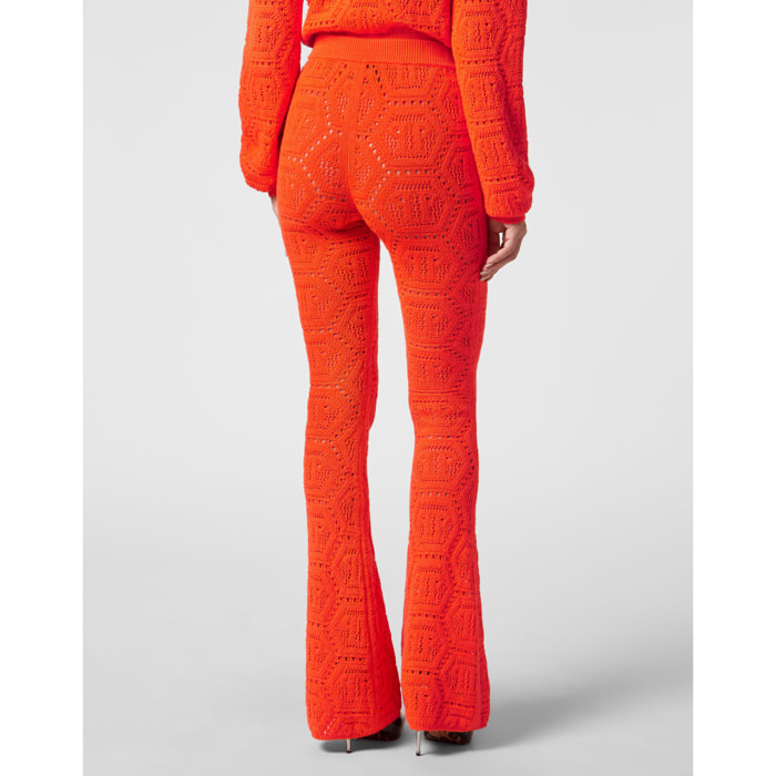 PHILIPP PLEIN Pantalones acampanados MONOGRAM