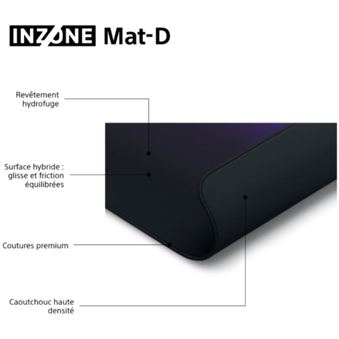 Tapis de souris SONY INZONE MAT-D