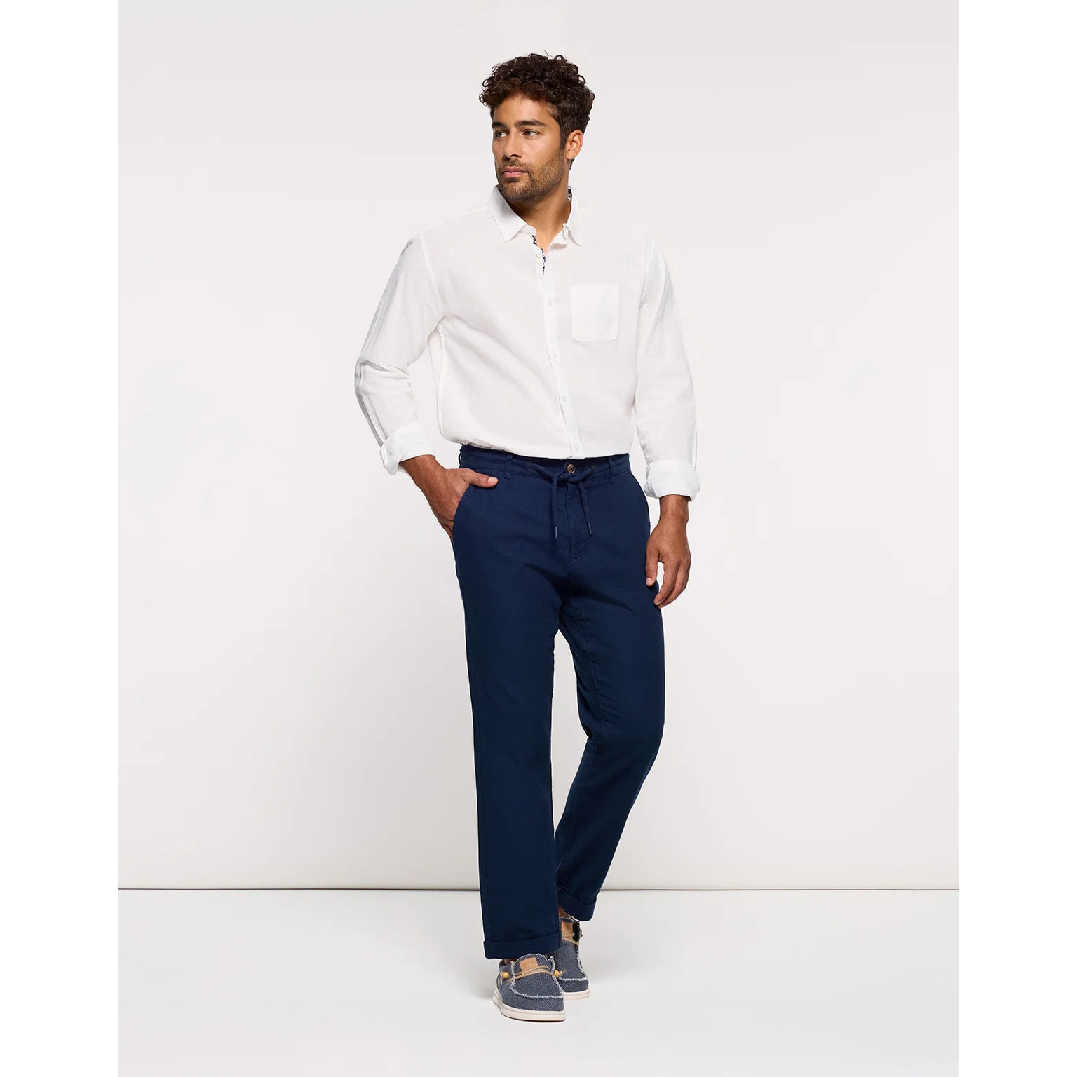 Pantalón Largo Azul Marino - Lars