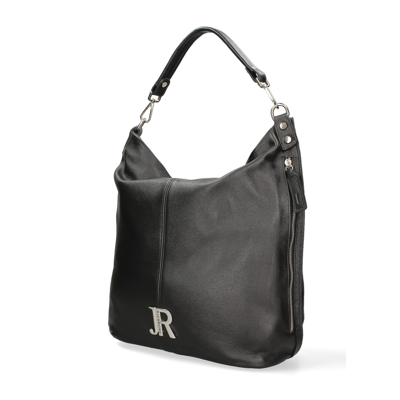 Borsa a spalla da donna Made in Italy - Modello Oriana Plus - 100% pelle - 36.0 x 40.0 x 12.0 cm