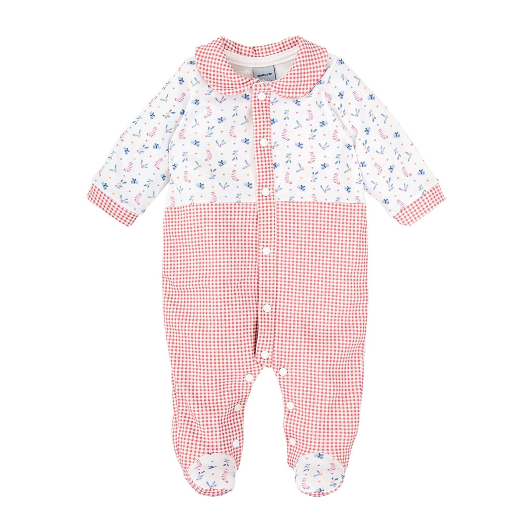 Pelele Enterizo Abierto Delantera Nevada