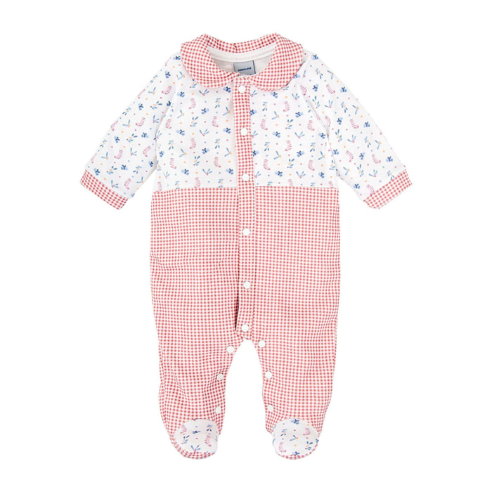 Pelele Enterizo Abierto Delantera Nevada