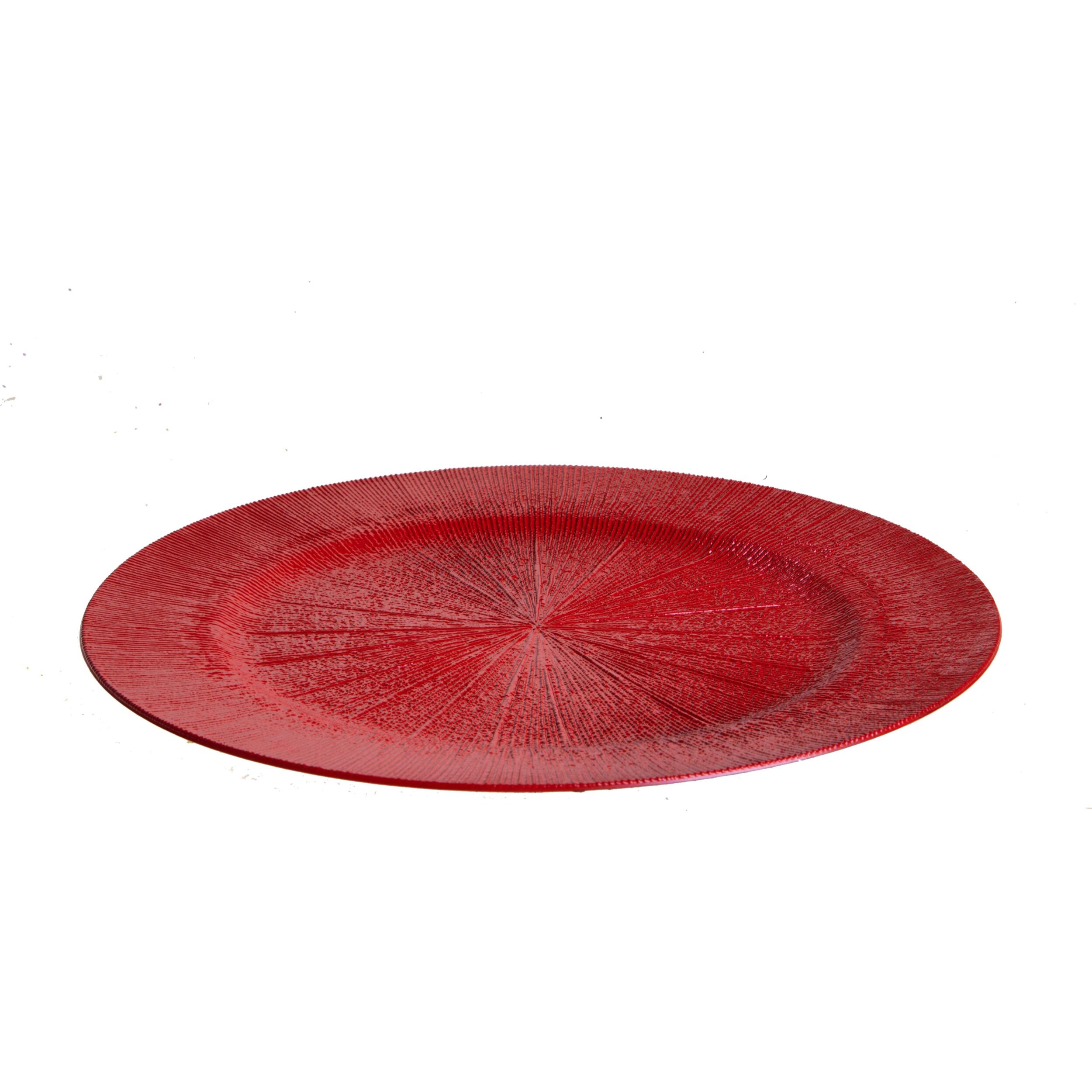 Piatto - Pezzi 6 - 40xH2x40cm - Bianchi Dino SpA