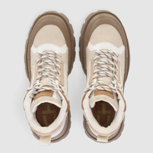 Botines - Beig - Tacón: 4 cm