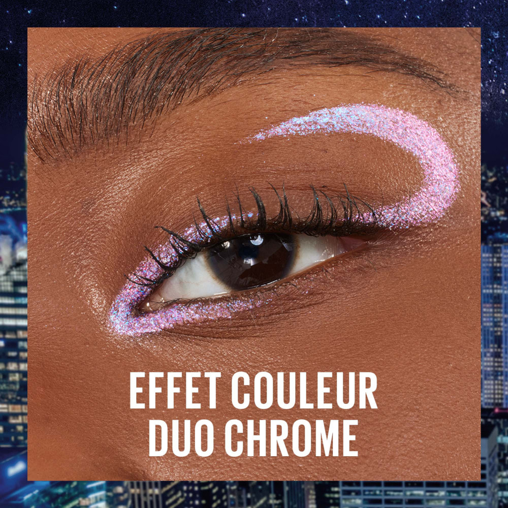 Maybelline New York Tattoo Liner Galactic Chrome Crayon Gel Eyeliner 823 Aurora Flip