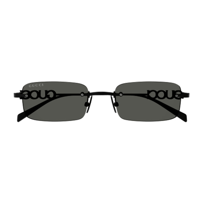 Gafas de Sol Gucci GG1808S-001 de Metal Hombre 52 mm