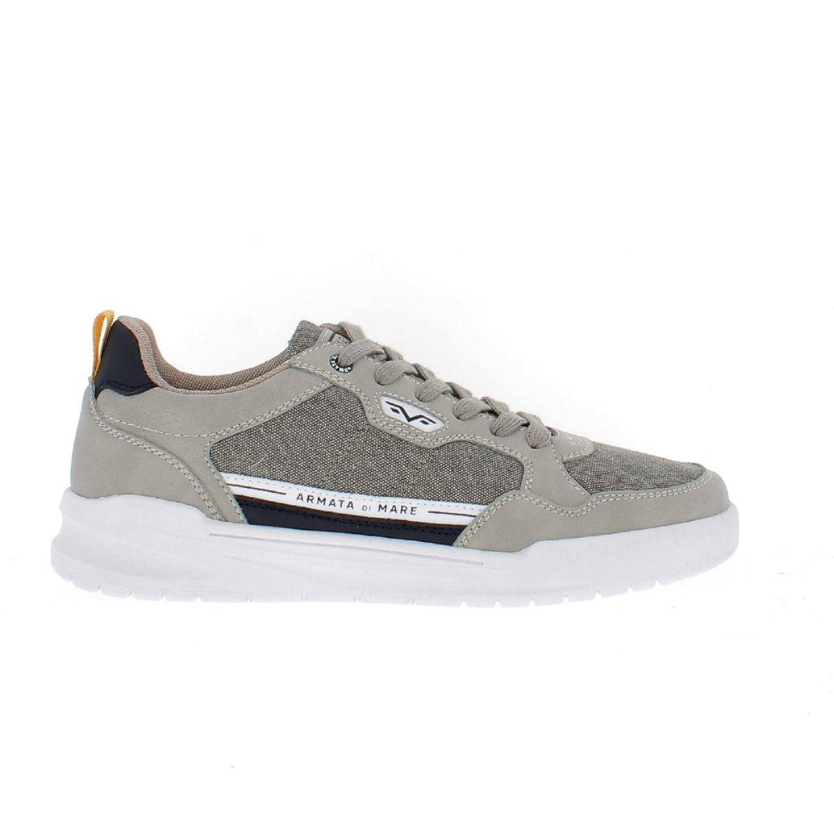 Armata di Mare Scarpe Uomo Sneakers Casual Stringate con Soletta Rimovibile in Memory Foam AMU SS23D318 Beige