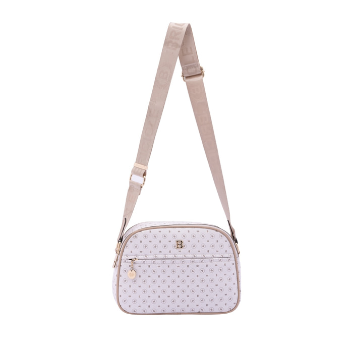 Borsa a tracolla da donna - Modello False - Ecopelle - 19.0 x 26.0 x 9.0 cm