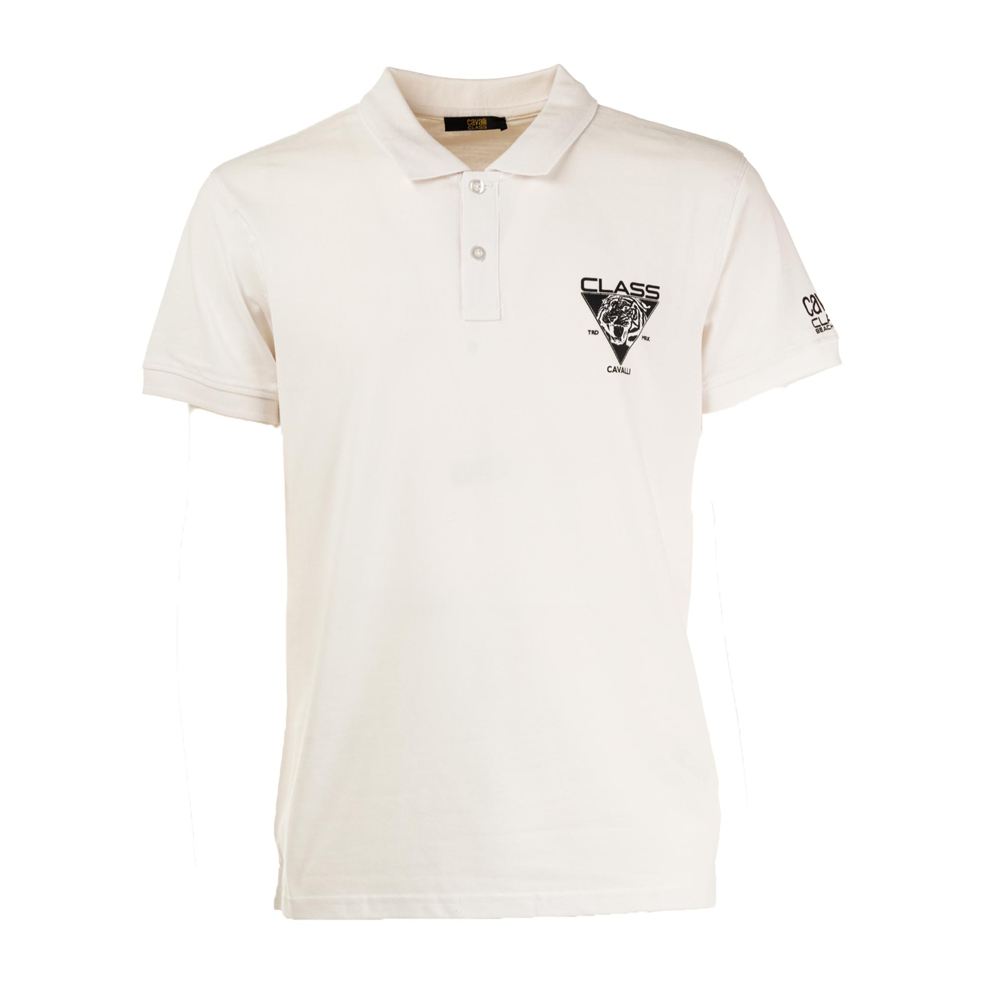 CAVALLI CLASS polo uomo white