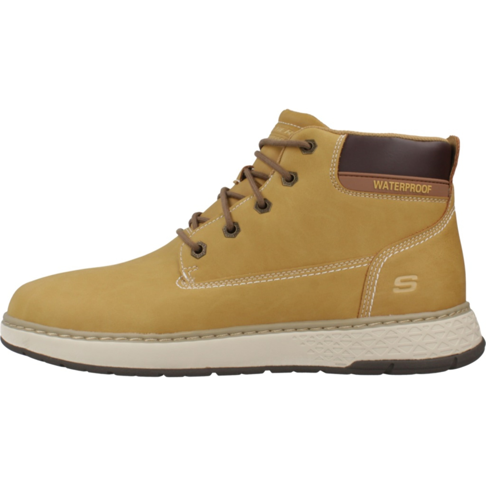 Botines Hombre de la marca SKECHERS  modelo GARLAN - DENO Brown