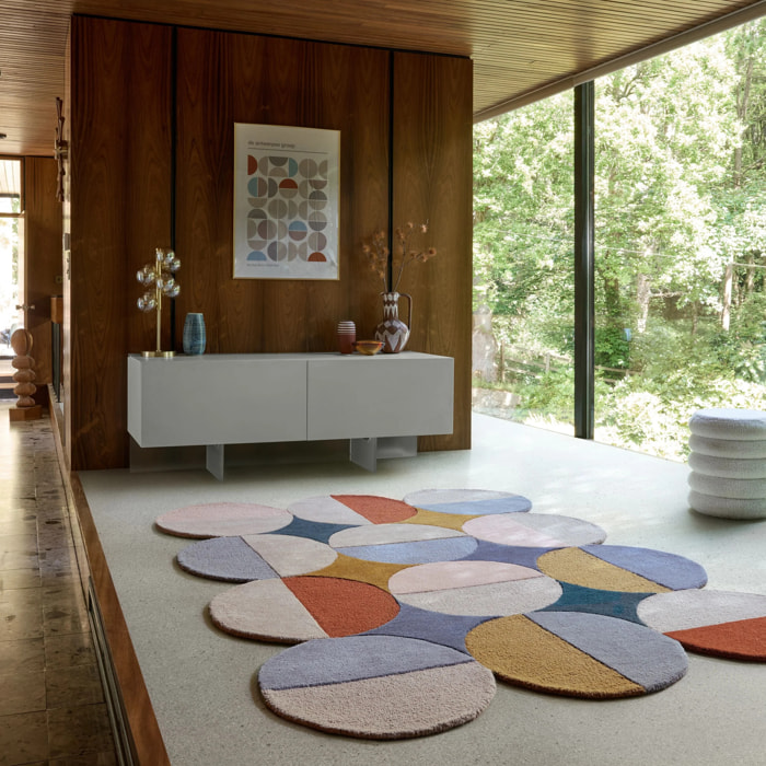 Tapis en laine MIA ELLIPSE