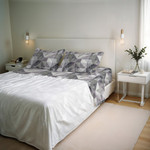 COMPLETO LETTO RIVER MATRIMONIALE SEPIK GREY
