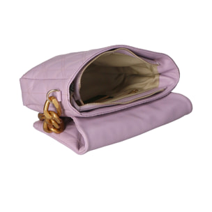 Borsa a spalla da donna - Modello Aurélia - Vera pelle - 25.0 x 17.0 x 9.0 cm