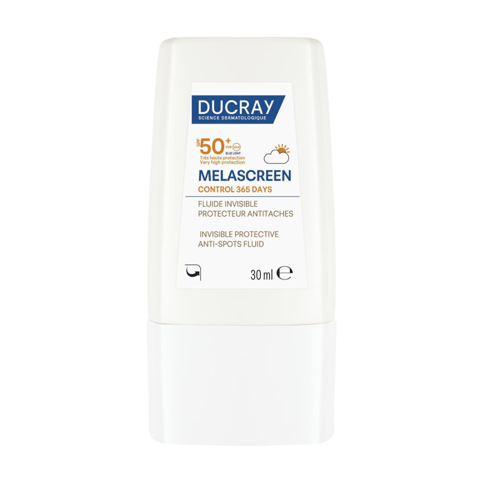 Melascreen Control 365 jours - Fluide solaire invisible 30 ml