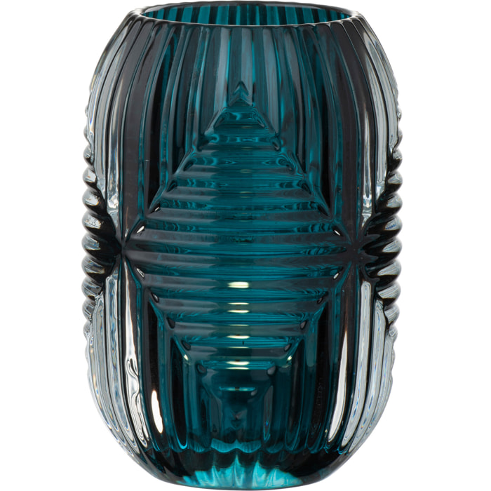 J-Line photophore Haut Lignes - verre - bleu