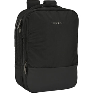 Mochila fin de semana portatil 15,6 safta business "black"