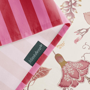 Mantel antimanchas DIANIA FUCSIA - 100% algodón