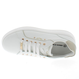 Armata di Mare Scarpe Donna Sneakers Basse con Soletta in Memory Foam AMD S51H31 White